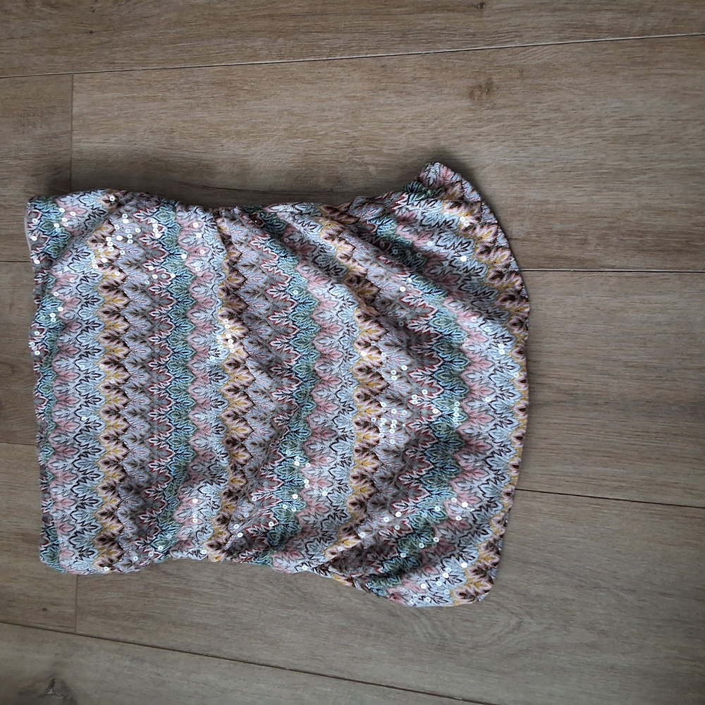Patterned Multicolor Women's Skirt